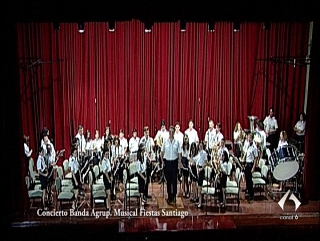Concierto de la Banda de Msica Fiestas de Santiago 1